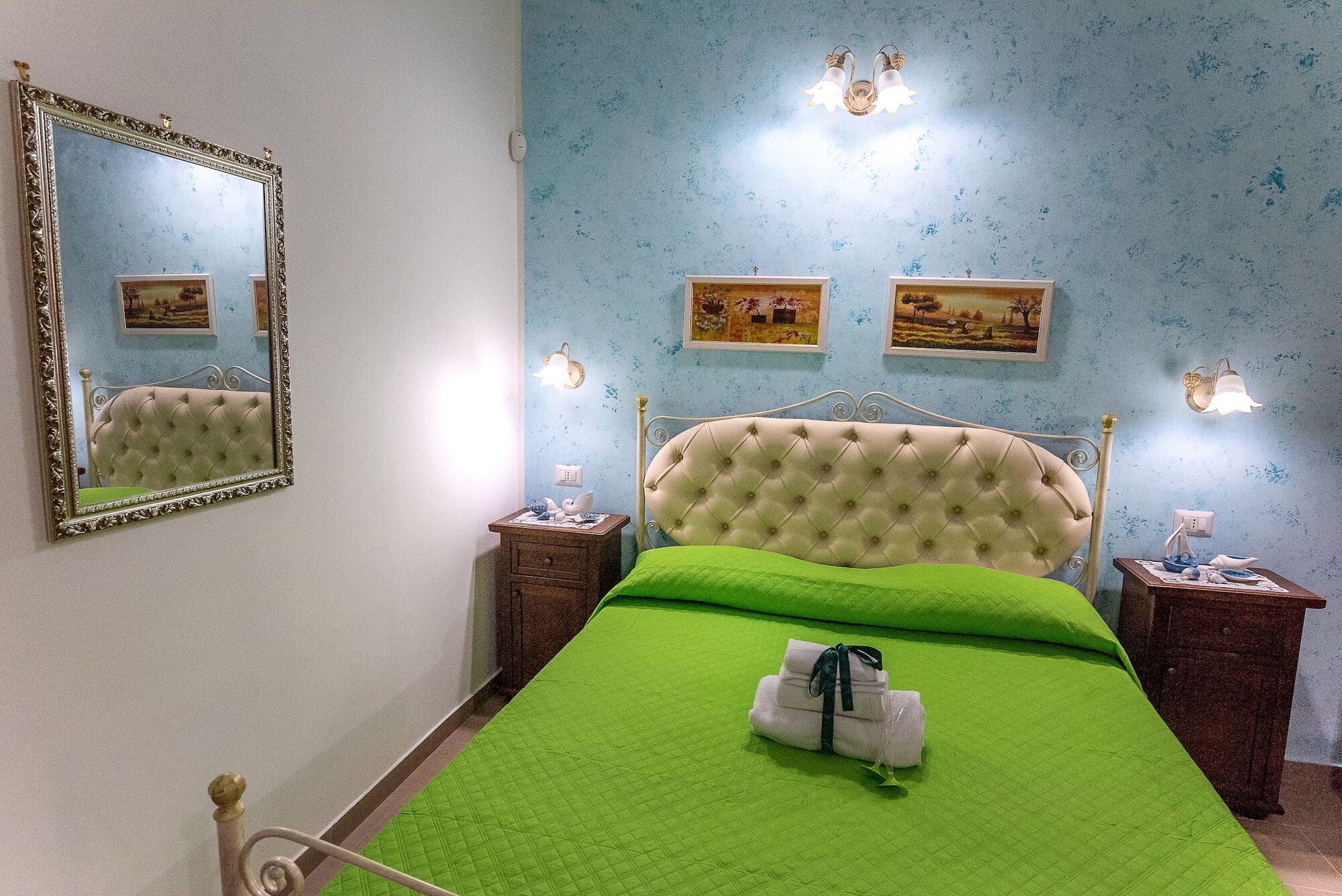 Bed and Breakfast La Scalinata Марина-ди-Манкаверса Экстерьер фото